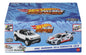 HOT WHEELS SET 2 MASINUTE METALICE PULL BACK GMC HUMMER EV SI CORVETTE C8R 1:43, HOT WHEELS - VEHICULE