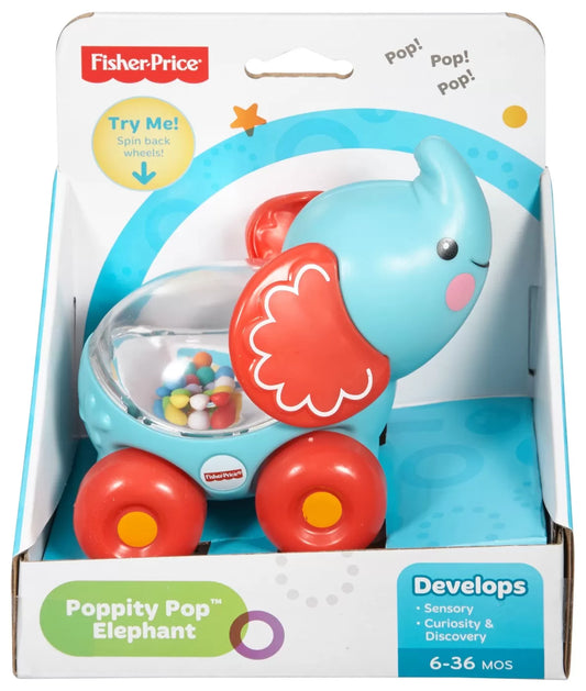 FISHER PRICE JUCARIE APASA SI MERGI ELEFANT, FISHER PRICE - INFANT