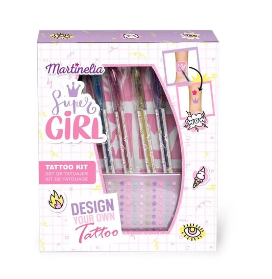MARTINELIA SUPER GIRL SET TATUAJE, SUPER GIRL