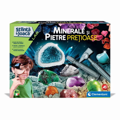 STIINTA SI JOACA MINERALE SI PIETRE PRETIOASE , CLEMENTONI