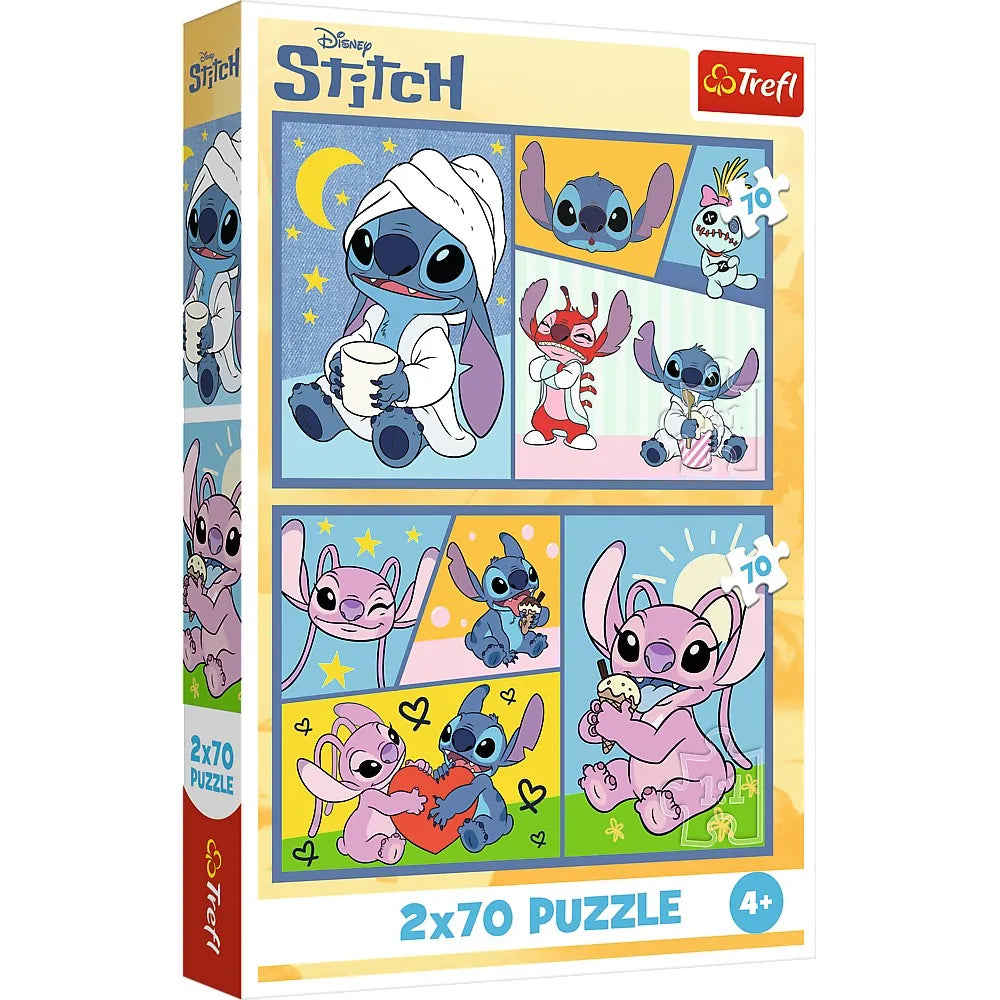 PUZZLE TREFL 2X70 STITCH NU EXISTA PLICTISEALA CU STITCH, TREFL 2X70