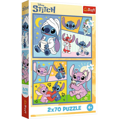 PUZZLE TREFL 2X70 STITCH NU EXISTA PLICTISEALA CU STITCH, TREFL 2X70