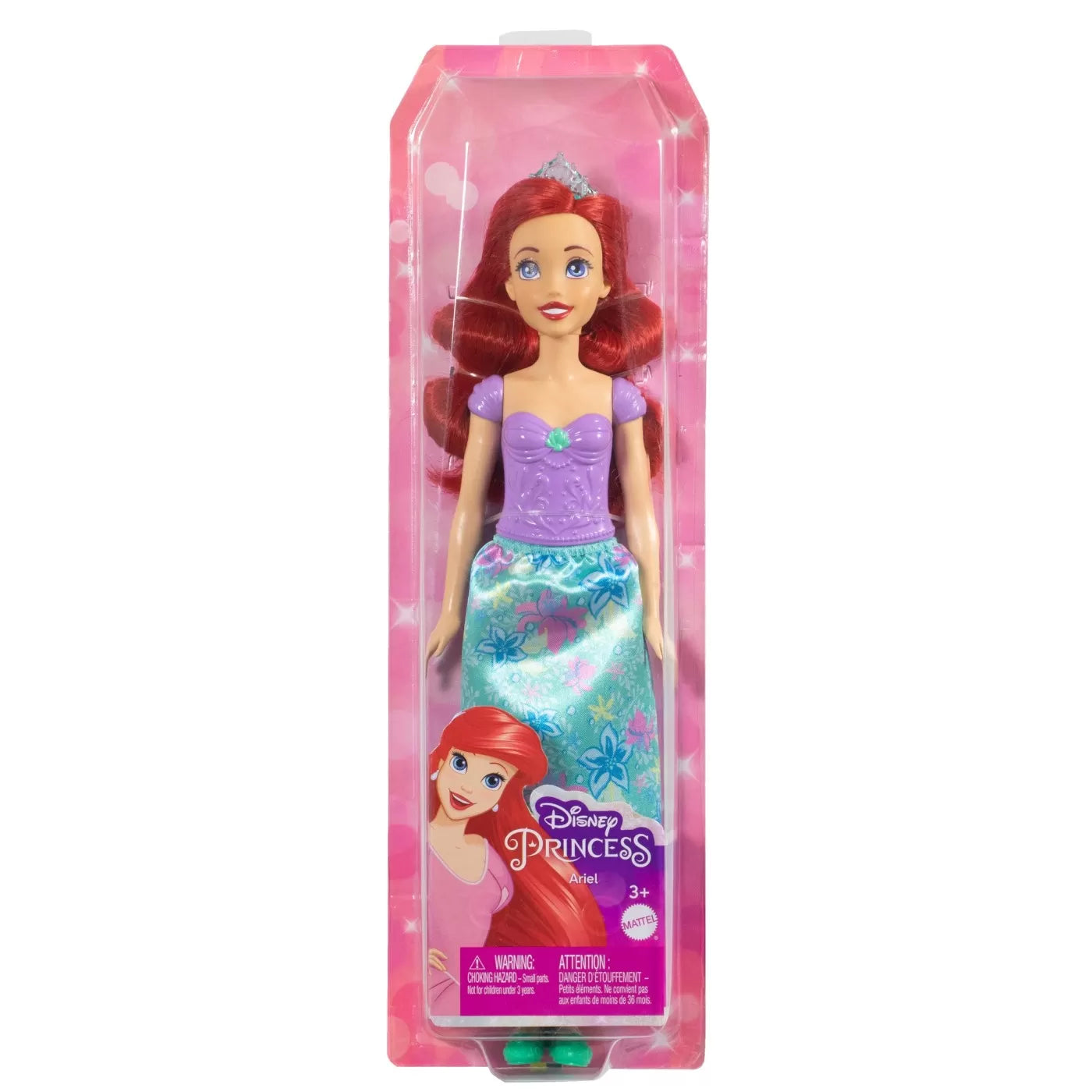 DISNEY PRINCESS PAPUSA PRINTESA ARIEL, DISNEY PRINCESS
