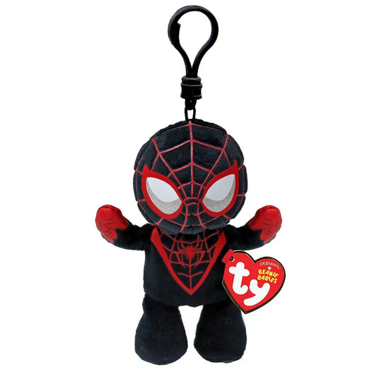 PLUS BRELOC TY 8.5CM BEANIE BABIES MARVEL MILES MORALES, BRELOC 8.5CM