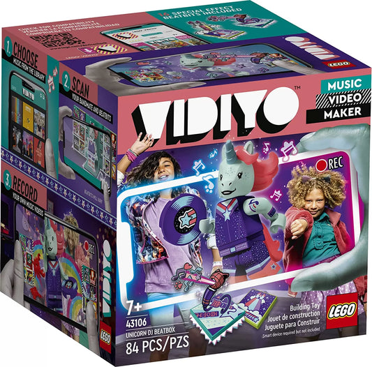 LEGO VIDIYO UNICORN DJ BEATBOX 43106, LEGO VIDIYO