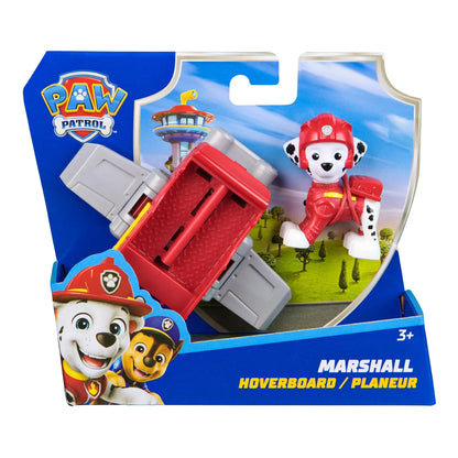 PATRULA CATELUSILOR ACTION PUPS SET VEHICUL DE SALVARE HOVERBOARD SI FIGURINA MARSHALL 5 CM, PATRULA CATELUSILOR