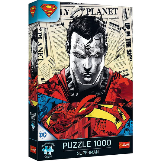 PUZZLE TREFL 1000 PREMIUM PLUS SUPERMAN, TREFL 1000P
