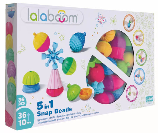 LALABOOM JOC DE DEZVOLTARE BEBE MONTESSORI 36 PIESE, LALABOOM