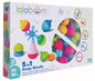 LALABOOM JOC DE DEZVOLTARE BEBE MONTESSORI 36 PIESE, LALABOOM