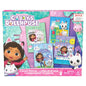 GABBYS DOLLHOUSE SET 4 PUZZLE DIN LEMN, GABBYS DOLLHOUSE