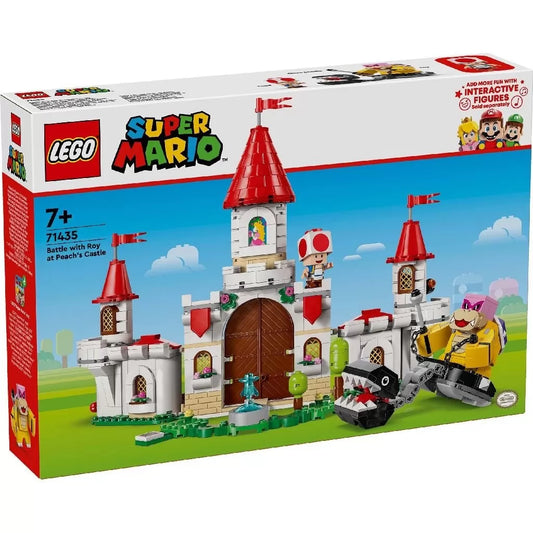 LEGO SUPER MARIO BATALIA CU ROY LA CASTELUL LUI PEACH 71435, LEGO SUPER MARIO