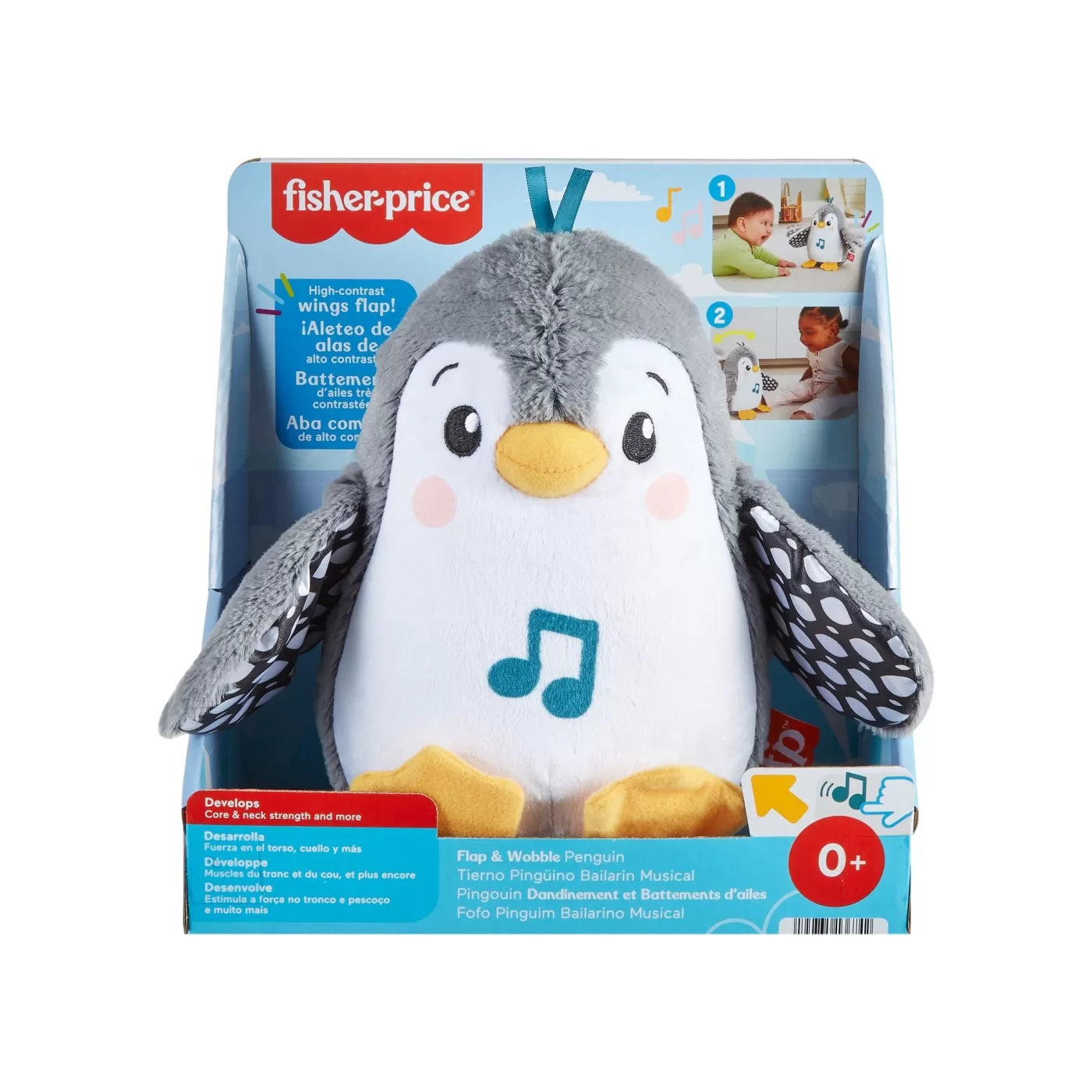 FISHER PRICE PINGUIN MUZICAL, FISHER PRICE - INFANT