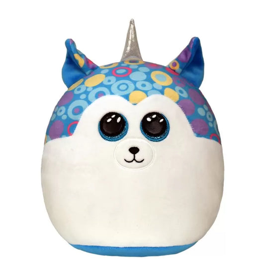 PLUS TY SQUISH CATEL HUSKY HELENA 22CM , SQUISH-A-BOOS