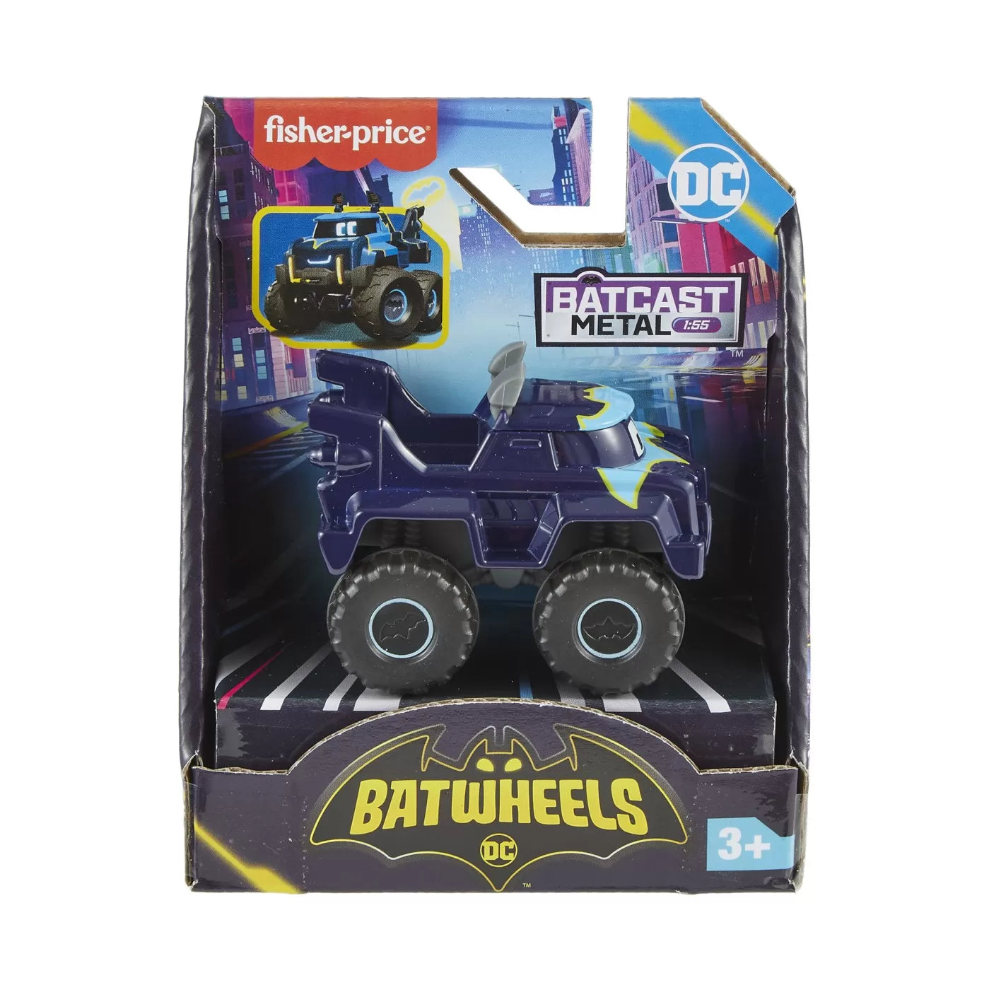 FISHER PRICE BATWHEELS MASINUTA METALICA CAMIONUL BUFF 1:55, FISHER PRICE - BATWHEELS