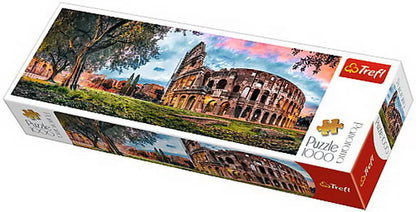 PUZZLE TREFL 1000 PANORAMA COLOSEUMUL LA RASARIT, TREFL 1000P