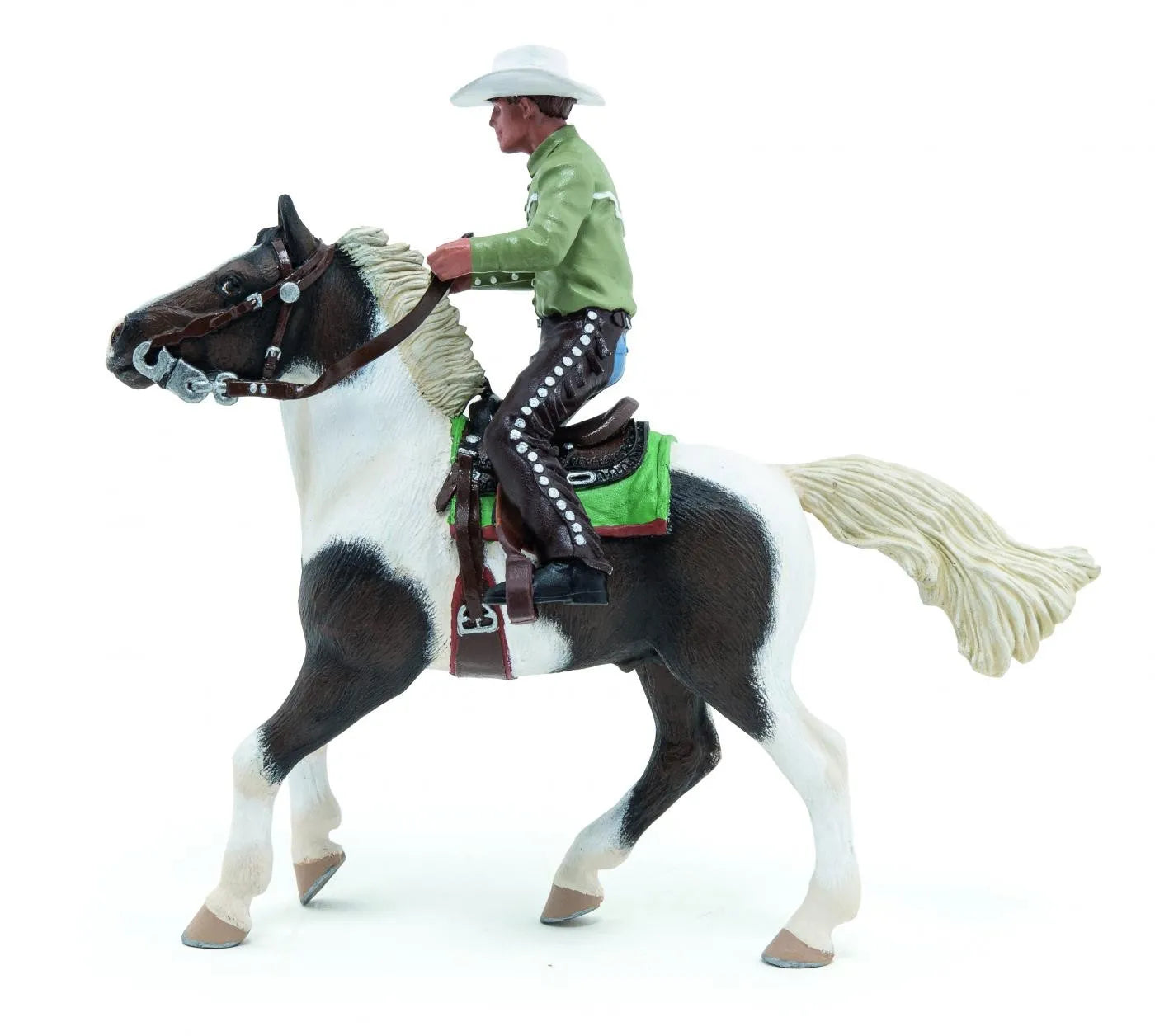 PAPO FIGURINA COWBOY SI CALUL SAU, RASE DE CAI SI PONEI