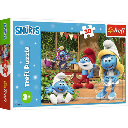 PUZZLE TREFL 30 STRUMFII STRUMFITA SI STRUMFII, TREFL 30P