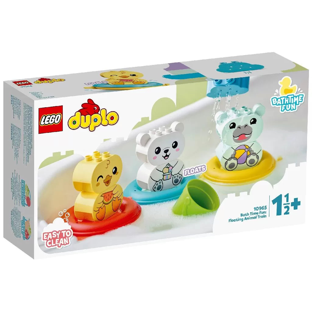 LEGO DUPLO DISTRACTIE LA BAIE TREN CU ANIMALE PLUTITOARE 10965, LEGO DUPLO