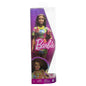 PAPUSA BARBIE FASHIONISTA SATENA CU ROCHIE CU IMPRIMEU GOOD VIBES, BARBIE - FASHIONISTAS