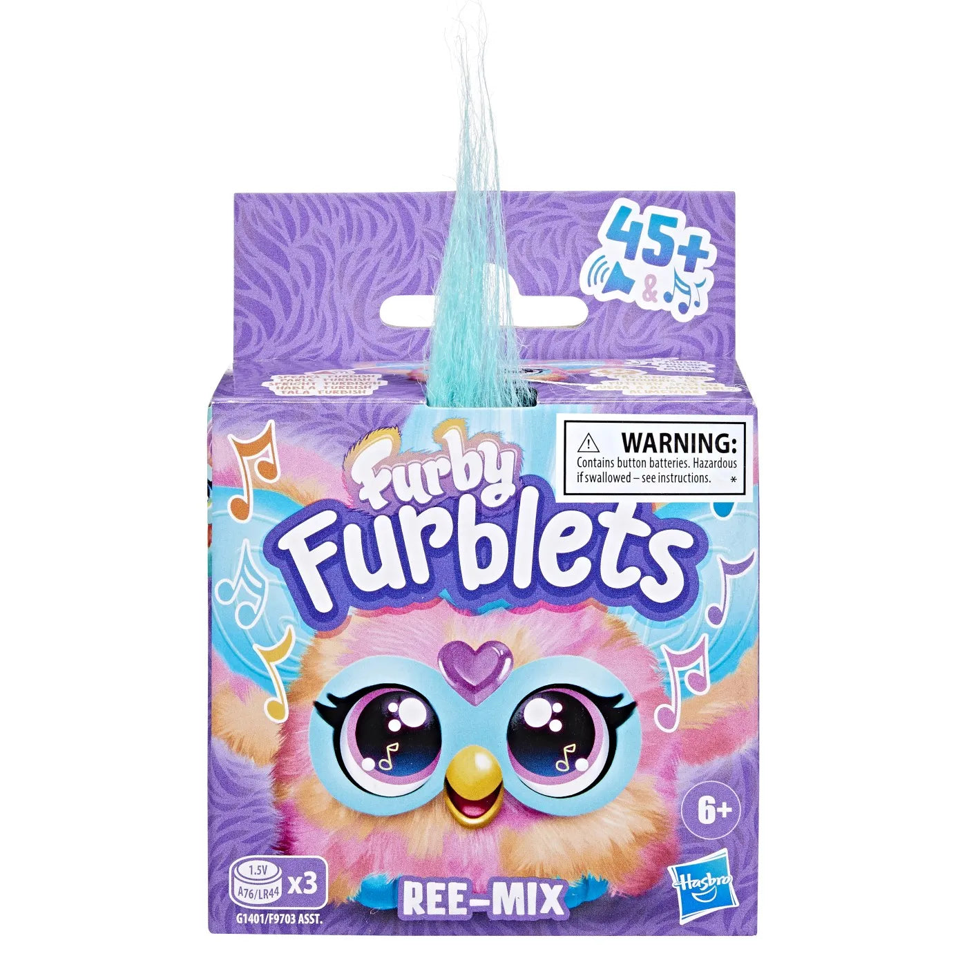 FURBY FURBLETS JUCARIE INTERACTIVA REE-MIX, FURBY