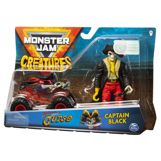 MONSTER JAM MACHETA BLESTEMUL PIRATILOR SI CAPITANUL NEGRU, MONSTER JAM