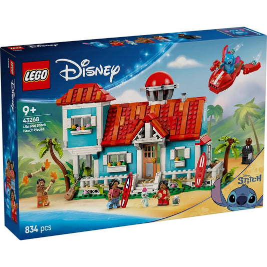 LEGO DISNEY CASA DE PE PLAJA A LUI LILO SI STITCH 43268, LEGO DISNEY