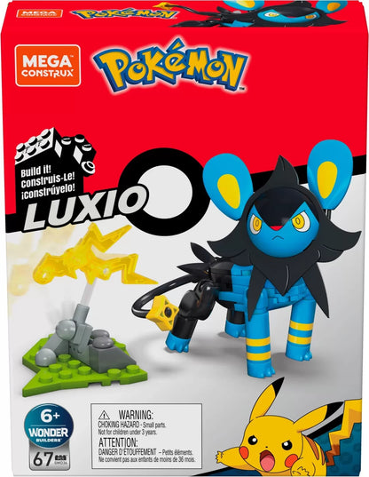 POKEMON MEGA CONSTRUX LUXIO, POKEMON