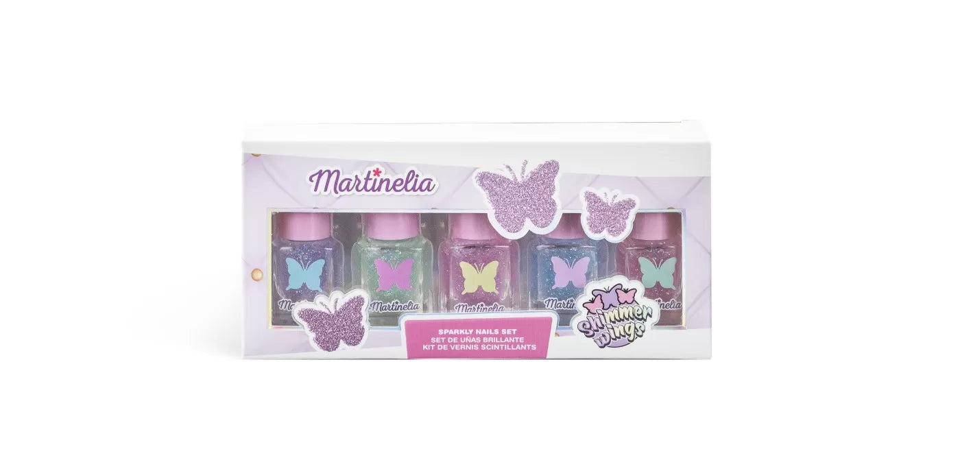 MARTINELIA SHIMMER WINGS SET 5 LACURI DE UNGHII, SHIMMER WINGS