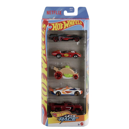 SET 5 MASINI HOT WHEELS LETS RACE, HOT WHEELS - VEHICULE