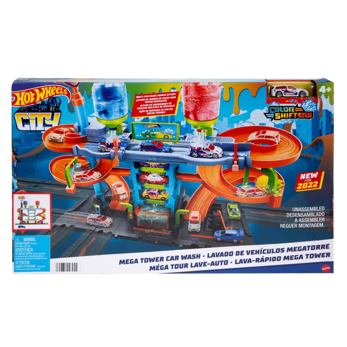 HOT WHEELS MEGA SPALATORIA, HOT WHEELS - CITY
