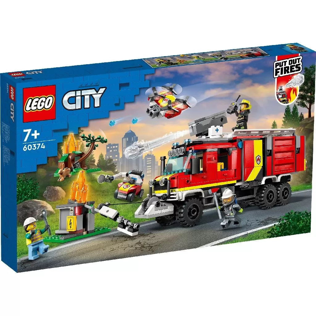 LEGO CITY MASINA UNITATII DE POMPIERI 60374, LEGO CITY