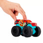 HOT WHEELS MONSTER TRUCK ROARIN WRECKERS DEMO DERBY CU FUNCTII SI SUNETE SCARA  1:43, HOT WHEELS - MONSTER TRUCK