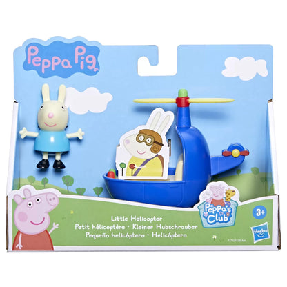 PEPPA PIG VEHICUL CU FIGURINA MICUL ELICOPTER, PEPPA PIG