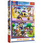 PUZZLE TREFL 2X24 PATRULA CATELUSILOR ZIUA AMUZANTA A CATELUSILOR, TREFL 2X24