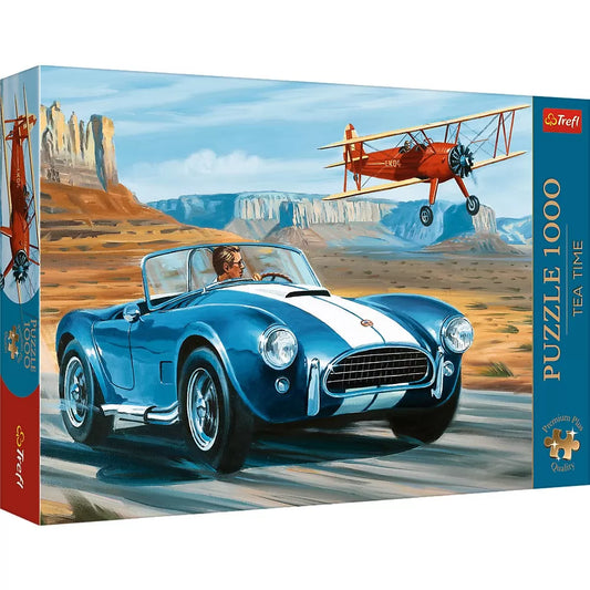 PUZZLE TREFL 1000 PREMIUM PLUS TEA TIME CURSA IN DESERT, TREFL 1000P