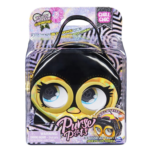 PURSE PETS GENTUTA MICRO PINGUIN NEGRU, PURSE PETS