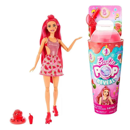 BARBIE POP REVEAL PAPUSA BARBIE WATERMELON, BARBIE - FASHIONISTAS