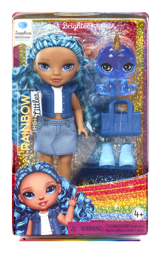 RAINBOW HIGH LITTLES PAPUSA SAPPHIRE BRADSHAW, RAINBOW HIGH