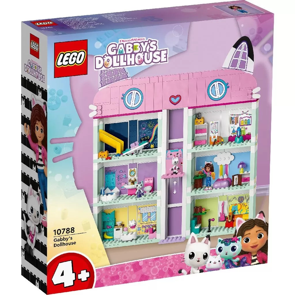 LEGO GABBYS DOLLHOUSE CASA DE PAPUSI A LUI GABBY 10788, LEGO GABBY'S DOLLHOUSE