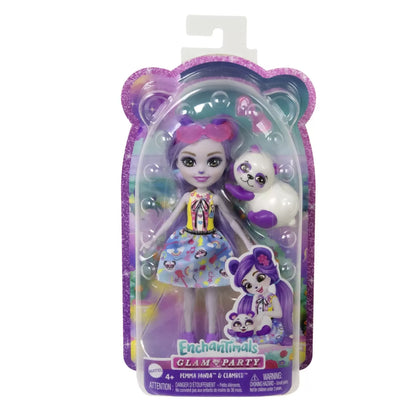 ENCHANTIMALS PAPUSI SI ANIMALUTE PEMMA PANDA SI CLAMBER, ENCHANTIMALS - PAPUSI