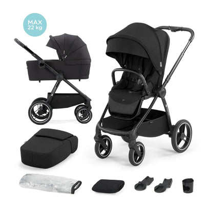 CARUCIOR MULTIFUNCTIONAL 2IN1 KINDERKRAFT NEA NIGHT BLACK, KINDERKRAFT