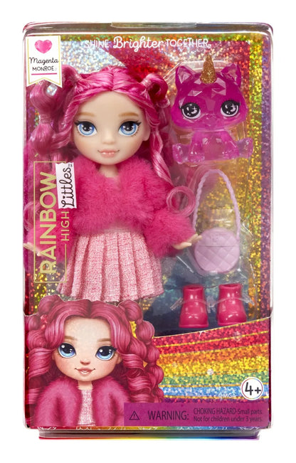 RAINBOW HIGH LITTLES PAPUSA MAGENTA MONROE, RAINBOW HIGH