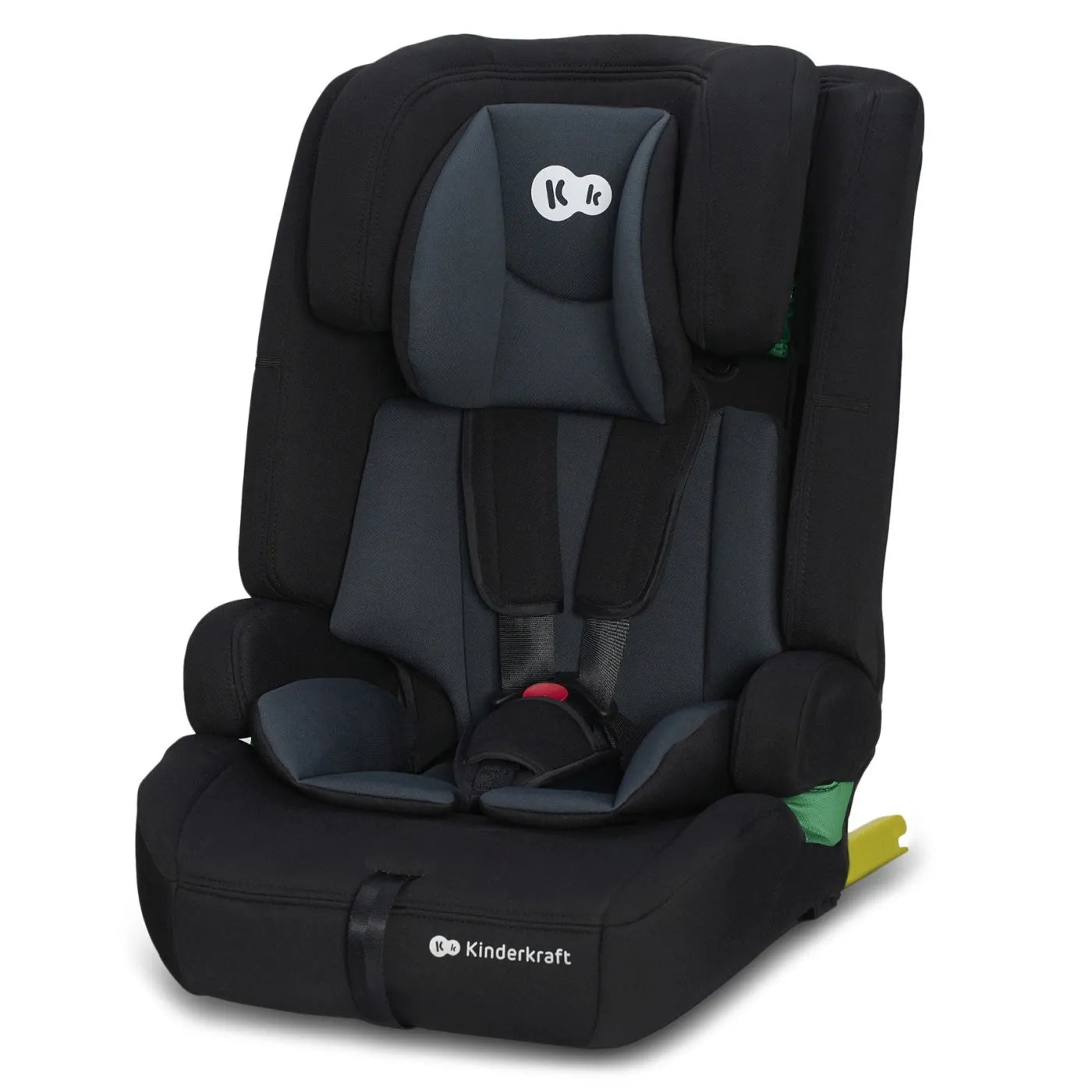 SCAUN AUTO I-SIZE, 76-150 CM, KINDERKRAFT SAFETY FIX 2, BLACK, KINDERKRAFT