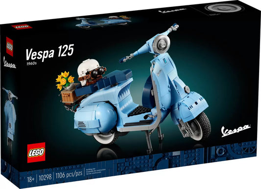 LEGO ICONICS VEHICULE ICONICE VESPA 125 10298, LEGO ICONICS