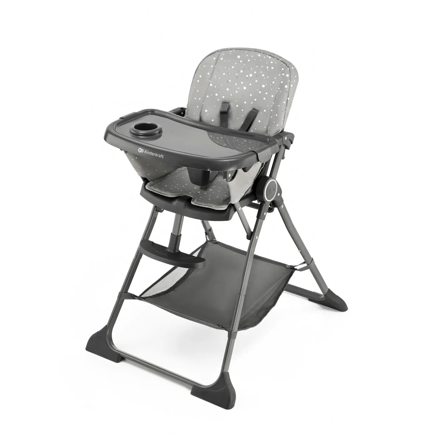 SCAUN DE MASA KINDERKRAFT FOLDEE, PLIABIL, GREY, KINDERKRAFT