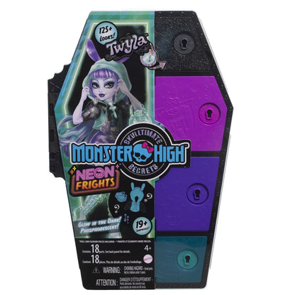 MONSTER HIGH NEON FRIGHTS PAPUSA TWYLA, MONSTER HIGH