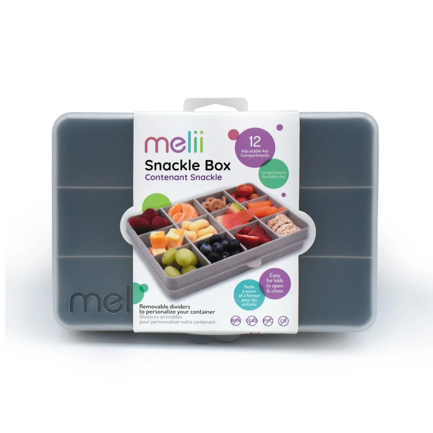 CUTIE SNACK, MELII, GREY, MELII