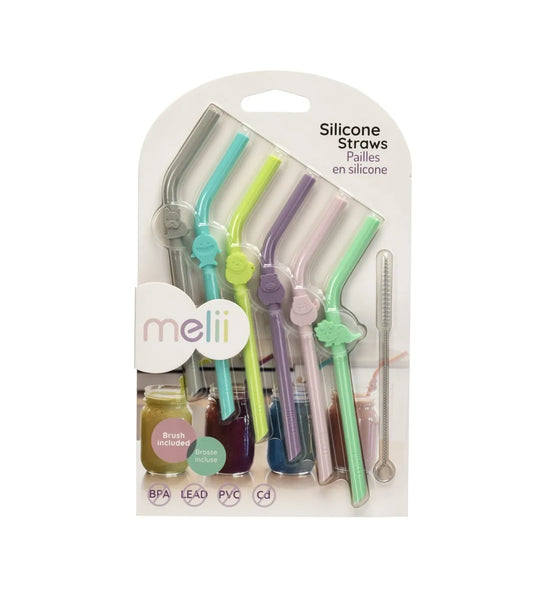 SET 6 BUC PAIE SILICON REUTILIZABILE MODEL ANIMALE MELII, MELII