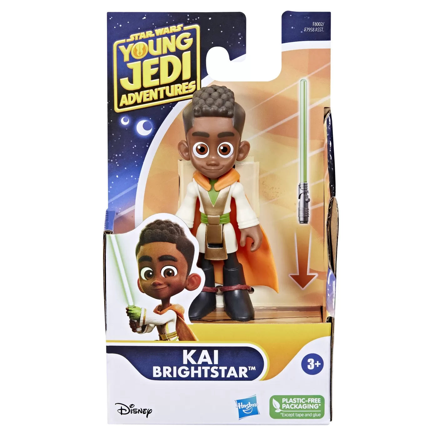 STAR WARS YOUNG JEDI ADVENTURES FIGURINA KAI BRIGHTSTAR 10CM, STAR-WARS
