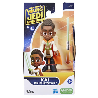STAR WARS YOUNG JEDI ADVENTURES FIGURINA KAI BRIGHTSTAR 10CM, STAR-WARS
